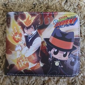 New Katekyo Hitman Reborn anime manga leather wallet